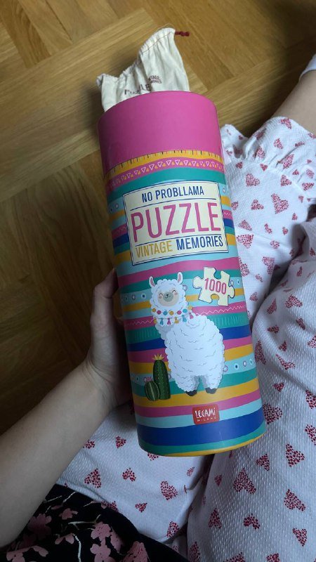 Пазл с ламой на 1000 штук 2