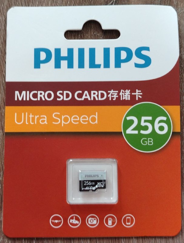 Карта памяти PHILIPS Ultra Speed 256GB micro SD Card