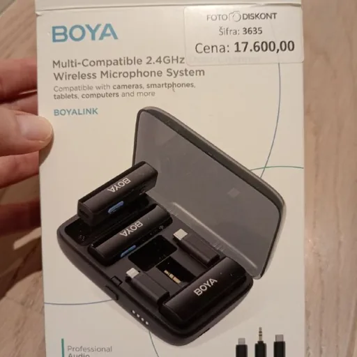 Bluetooth микрофон Boya