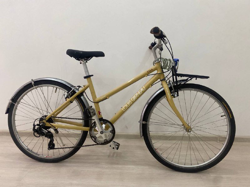 Велосипед Louis Garneau TR II городской с багажником и крыльями