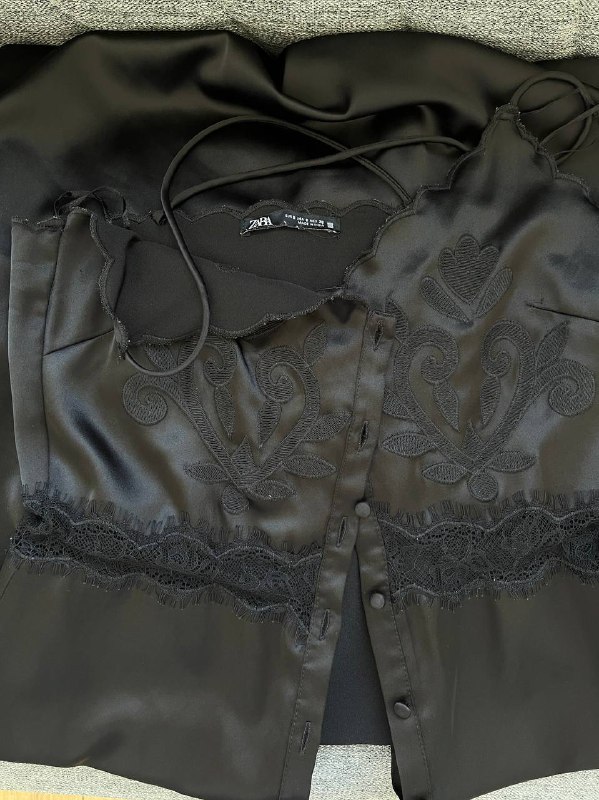 Zara макси платье, Zara черное макси-платье 10