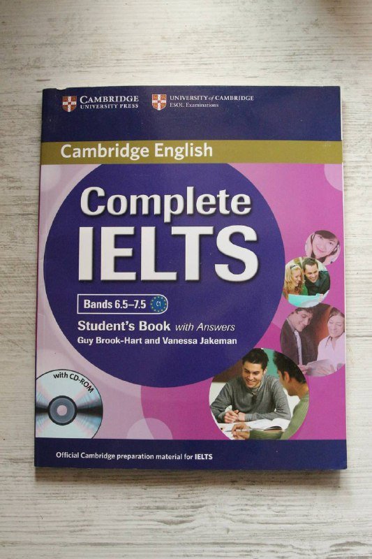 Учебники Cambridge Complete IELTS, Prepare B2 Student's Book, Workbook