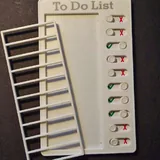 Зажимы-котики, будильник IKEA, To Do List, пазл, настолка Числиус, мольберт 5