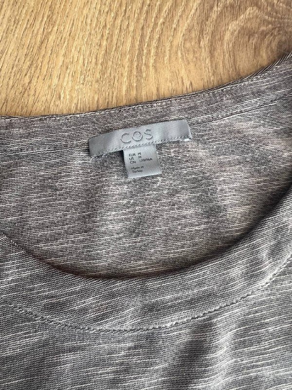 Тонкий свитшот COS с эффектом меланж размер М 2