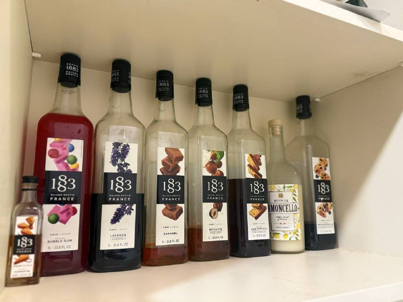 Сиропы для домашнего использования и кофеен