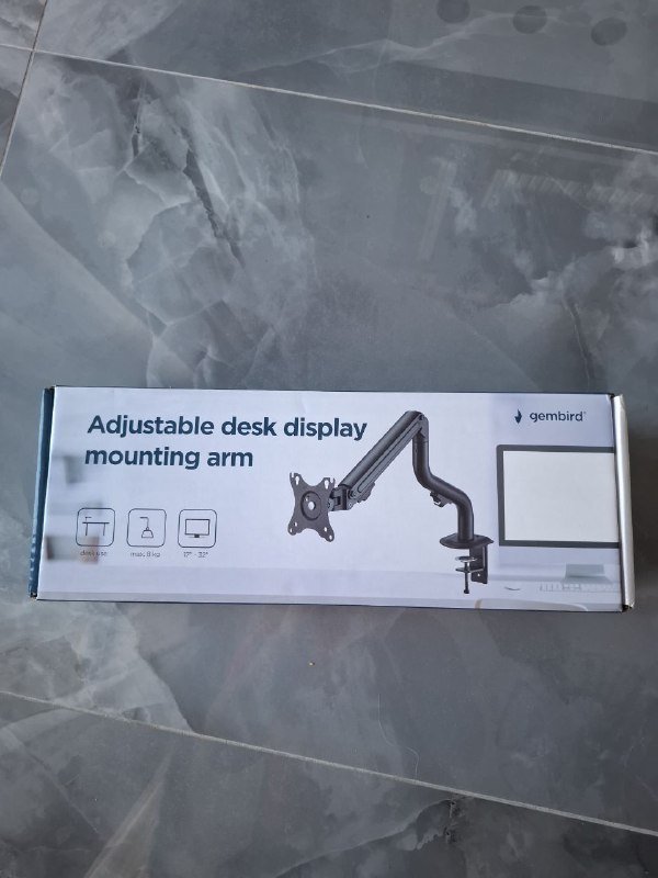 Регулируемая настольная подставка для монитора Gembird MA-DA1-02