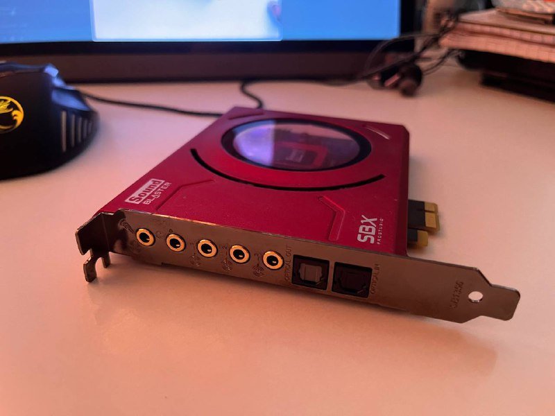PCI Express аудиокарта Sound Blaster Z sb1500