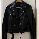 Maje Leather Biker Jacket 1