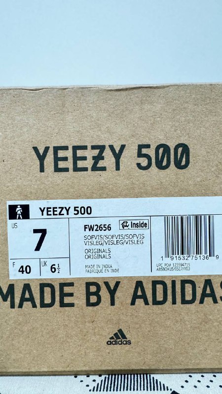 Женские кроссовки YEEZY 500, размер 40 2