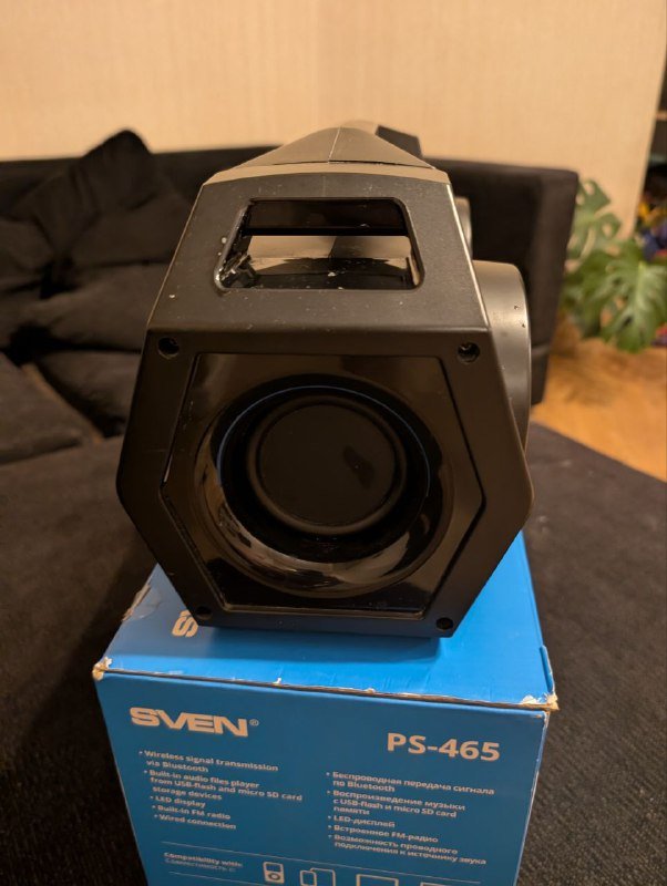 Bluetooth-колонка Sven PS-465 3