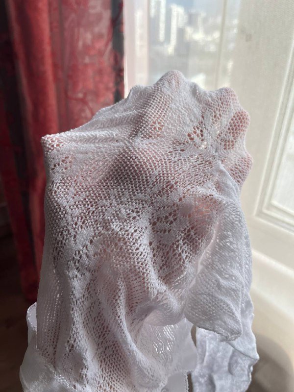 Белые колготки универсальный размер 3