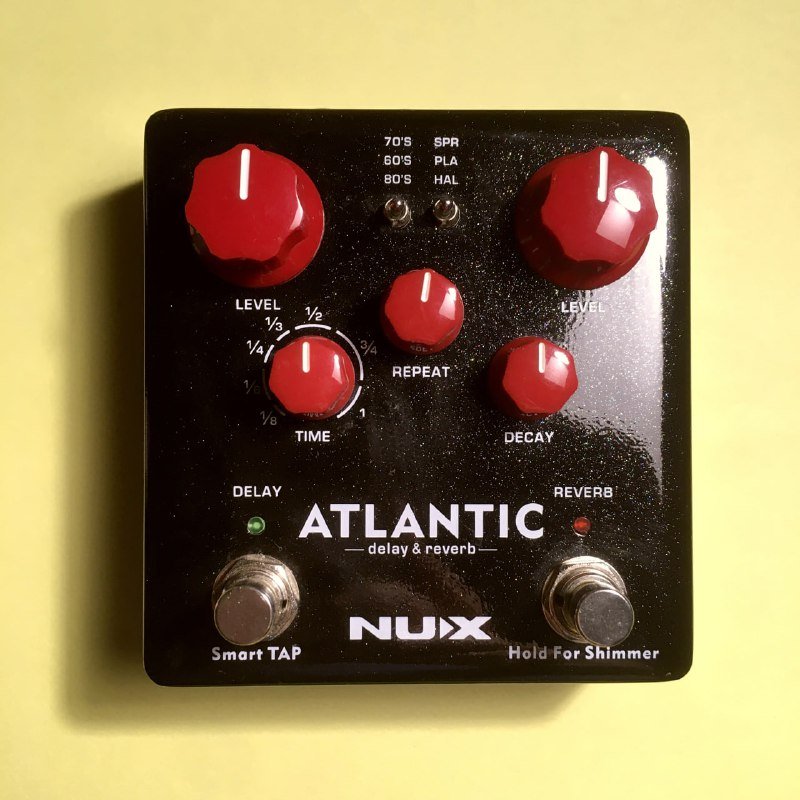 NUX Atlantic Reverb Delay педаль эффектов для гитары