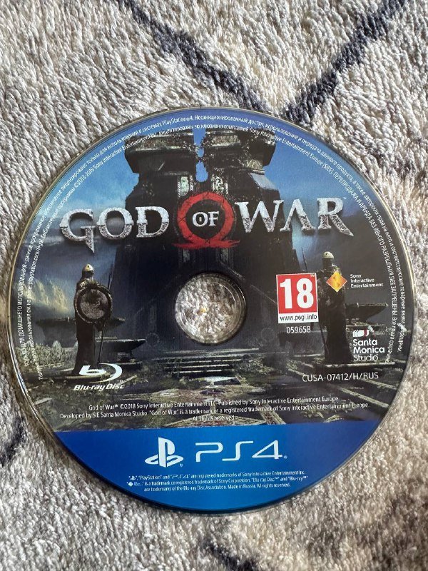 Игры PS4 Resident Evil 2, Horizon Zero Dawn, God of War, Call of Duty, NBA 2K19 3