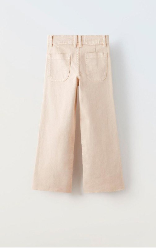 Джинсы ZARA MARINE 13-14 лет светло бежевые 2