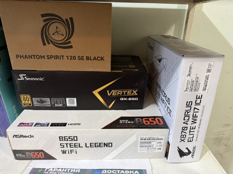 Silent Base 802 Glass Черный корпус, Asrock b650 Steel Legend