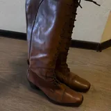 Женские кожаные сапоги 3