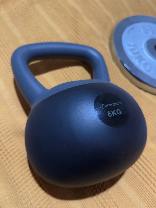 Блины для штанги 10KG*2, гиря 6KG 2