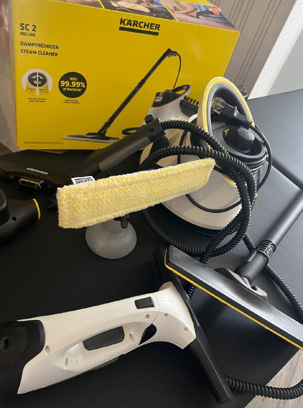 Паровой очиститель KARCHER SC 2 deluxe с насадками и вакуумным аппаратом 3