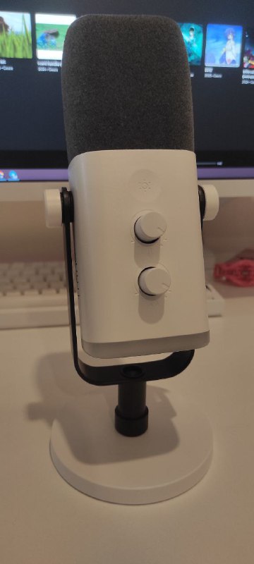 Микрофон FIFINE AmpliGame AM8 White 4