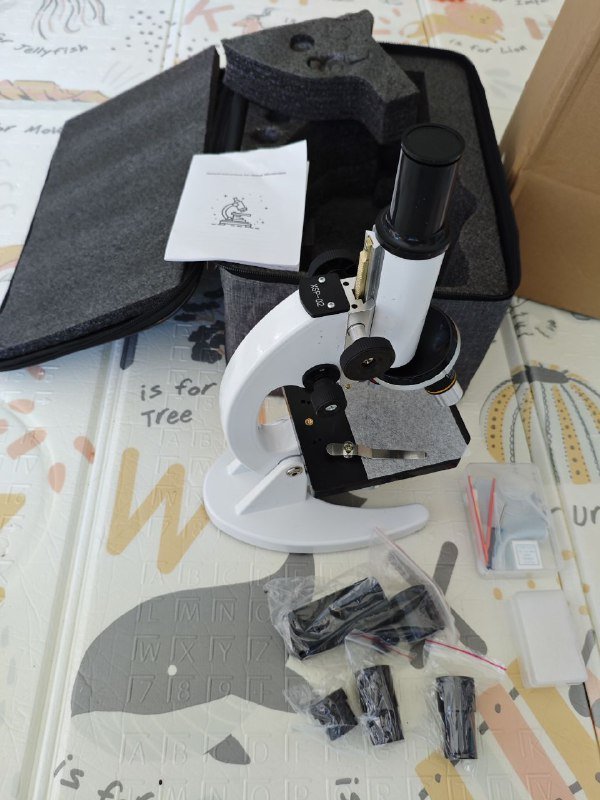 Микроскоп новый
