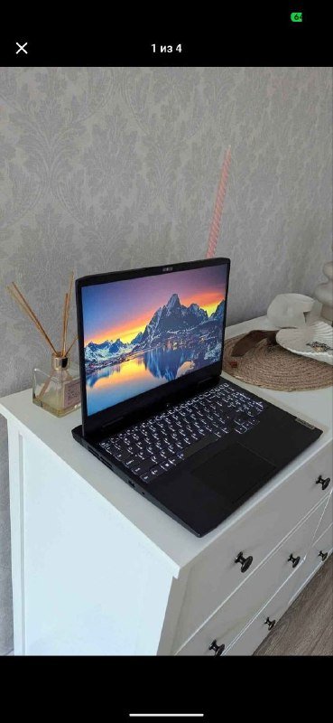 Ноутбук Lenovo Ryzen 5 6600h RTX 3050 16GB 512GB