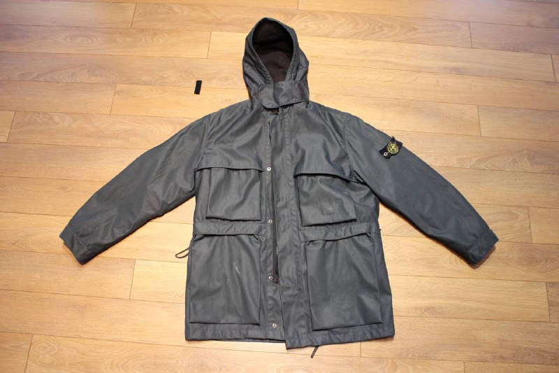Stone Island Vintage 1999 Dutch Rope Hooded Winter Jacket