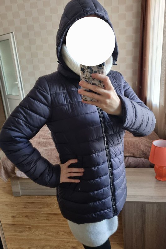 Куртка тёплая женская осенняя размер S