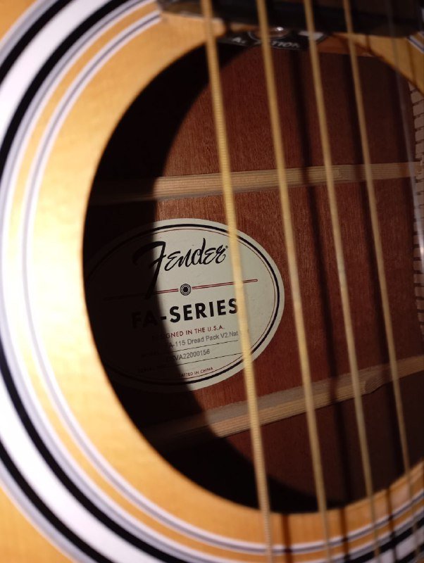 Гитара Fender FA-115 Dread Pack V2 Nat WN 2