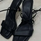 Чёрные босоножки J.CREW 3