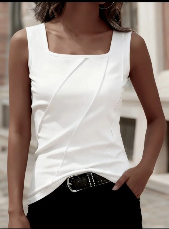 Белая майка