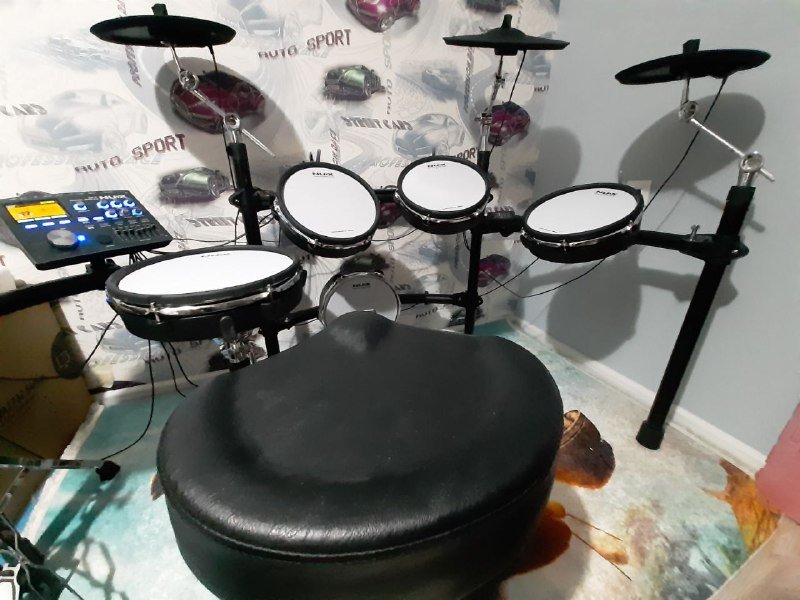 Электронная ударная установка NUX DM-8 с аксессуарами 9