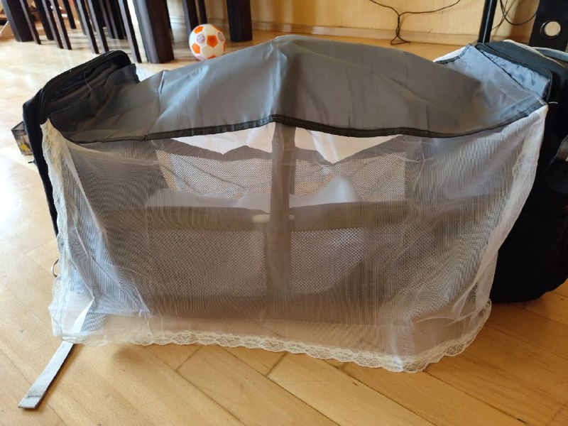 Рюкзак для родителей с люлькой и USB 6