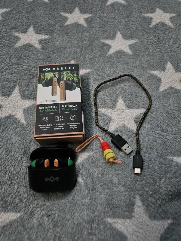 Apple Airpods 3 один наушник, Marley Little Bird наушники 2