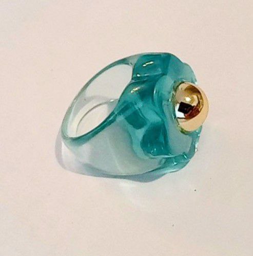 Серьги кольца, кольцо цветок, серьги с подвеской 3