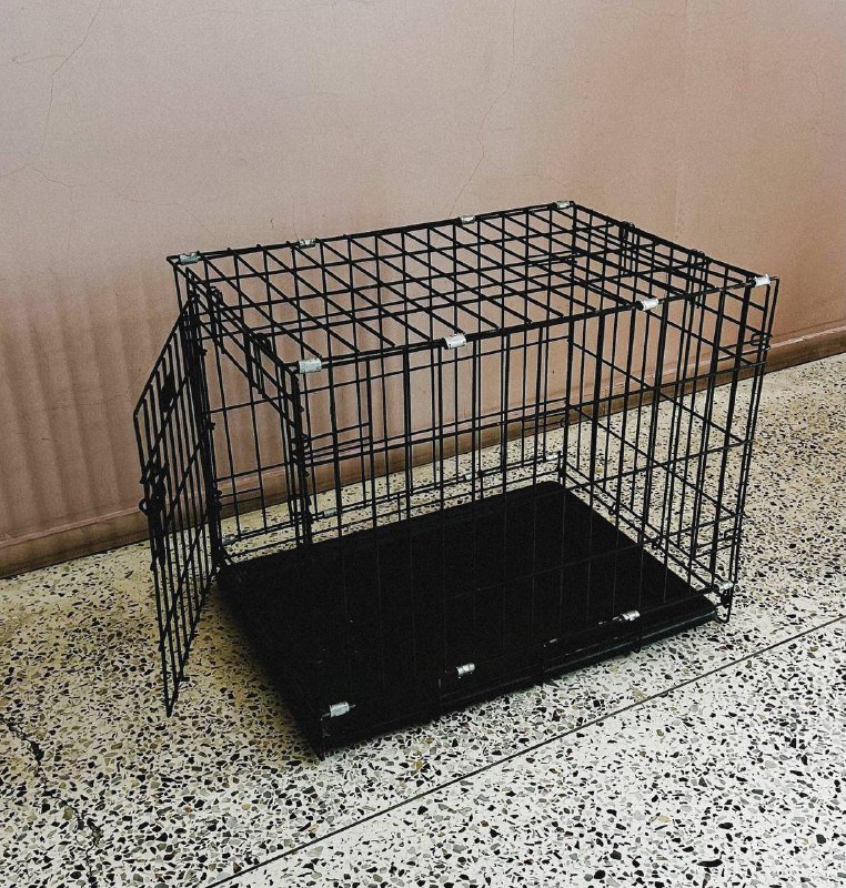 Клетка для собак металлическая 60х45х50 см