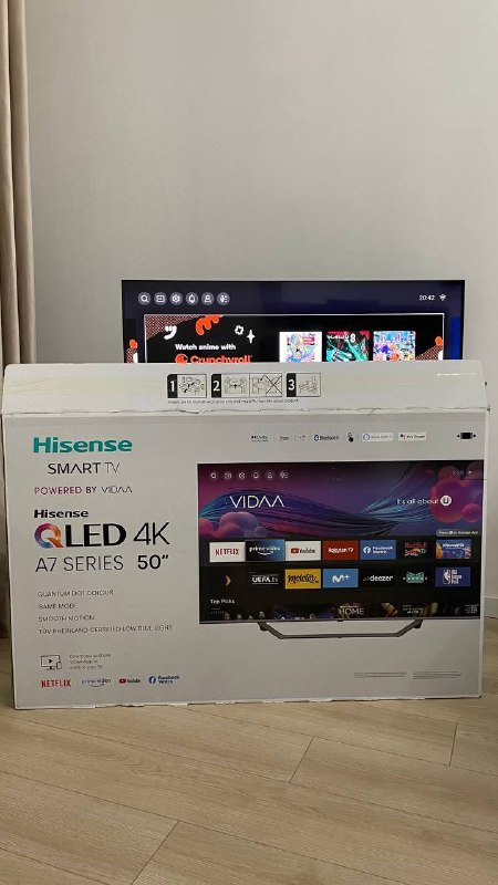 Телевизор Hisense QLED 4K 50 дюймов 2
