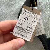 Черные кожаные туфли Massimo Dutti 4