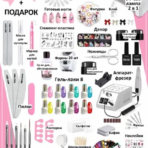 Маникюрный и педикюрный набор