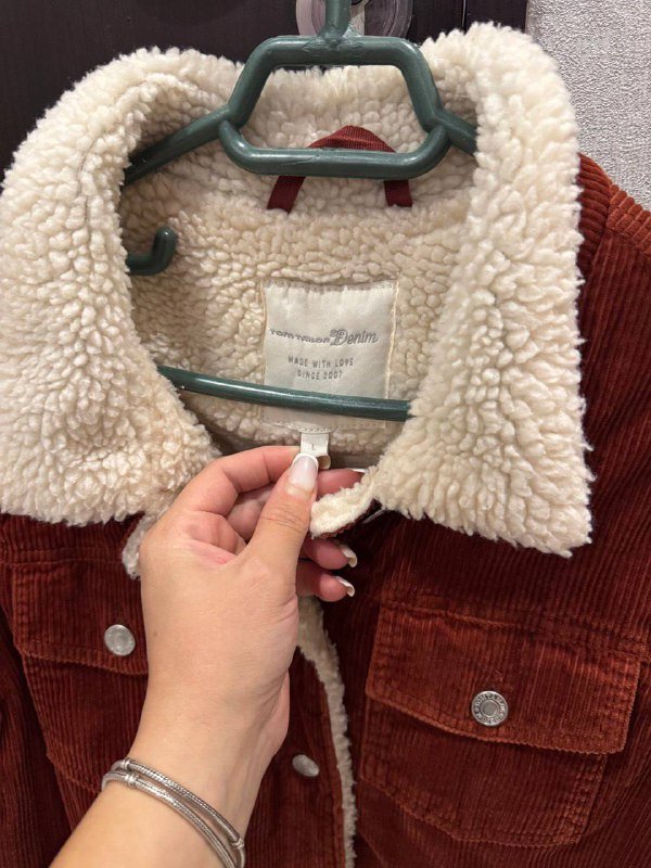 Утепленная велветовая куртка Tom Tailor, размер L 3