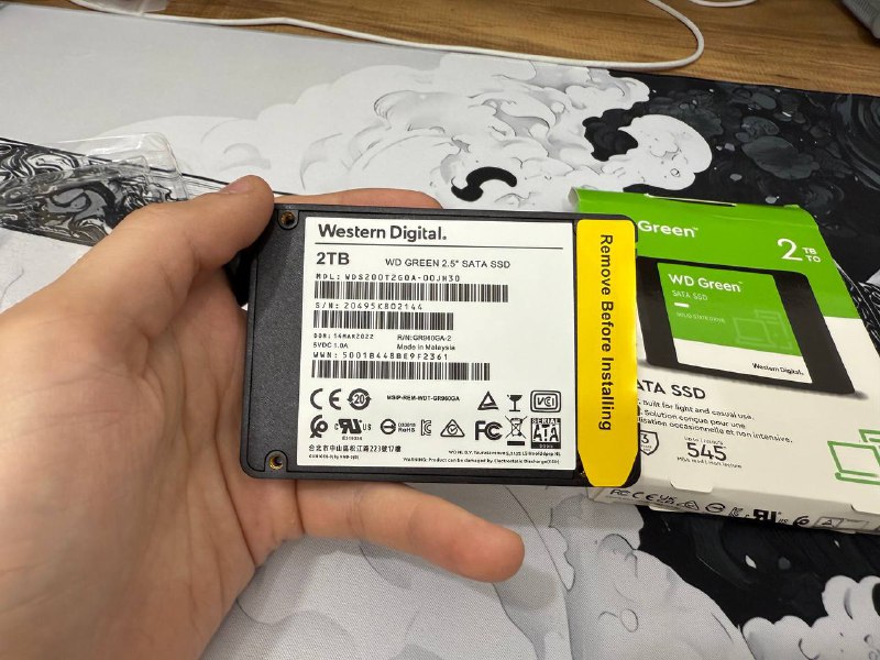 Жёсткий диск SSD WD Green SATA 2TB 2