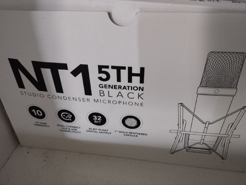 Студийный микрофон NT1 5th Generation Black