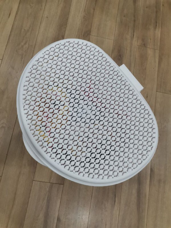 Корзина для белья пластиковая