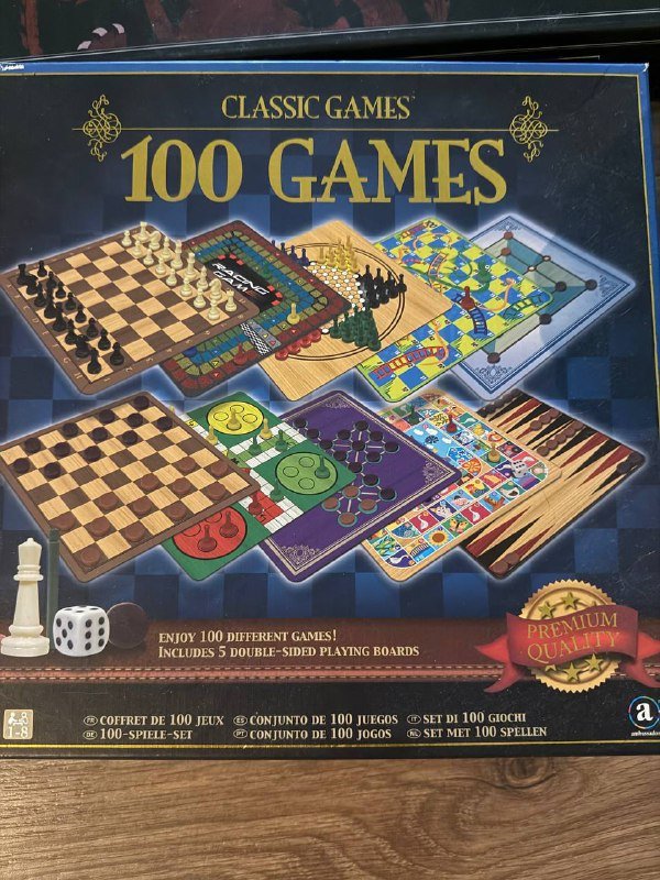 настольные игры cluedo, azul, pandemic, among us, 100 игр, пазлы 1500 деталей 5