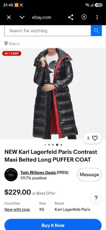 Женская куртка Karl Lagerfeld 1