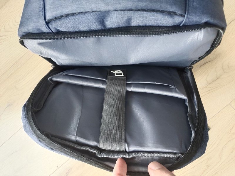 Рюкзак для ноутбука синего цвета до 16 дюймов 3