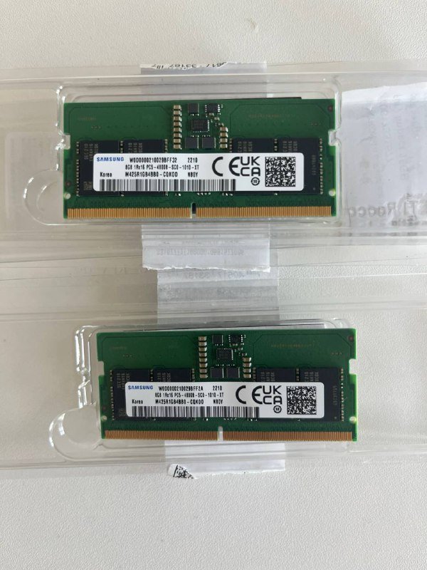 Samsung sodimm ddr5 8GB RAM для ноутбука