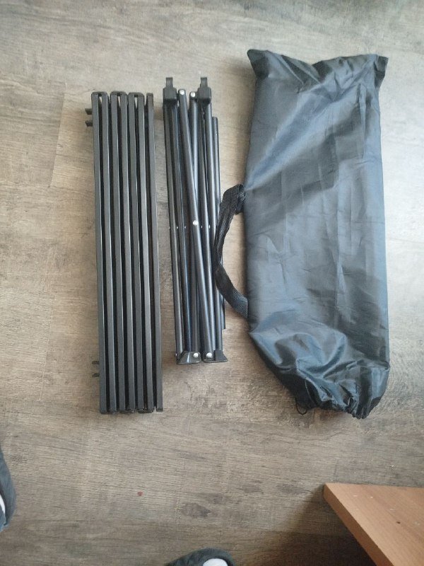 Складной походный стол из лёгкого металла