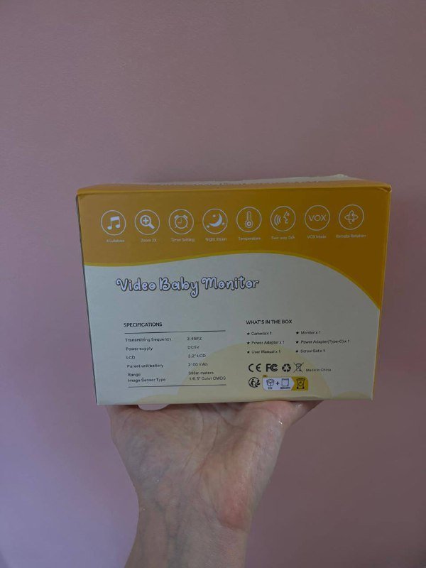 Видео няня 3.2 inch Video Baby Monitor, новая 2