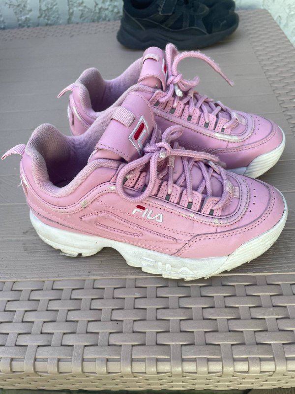 Puma черные, Fila розовые кроссовки, лаковые туфли, белые мягкие 3