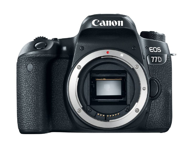 Canon 77D камера, объективы 50мм и 75-300мм